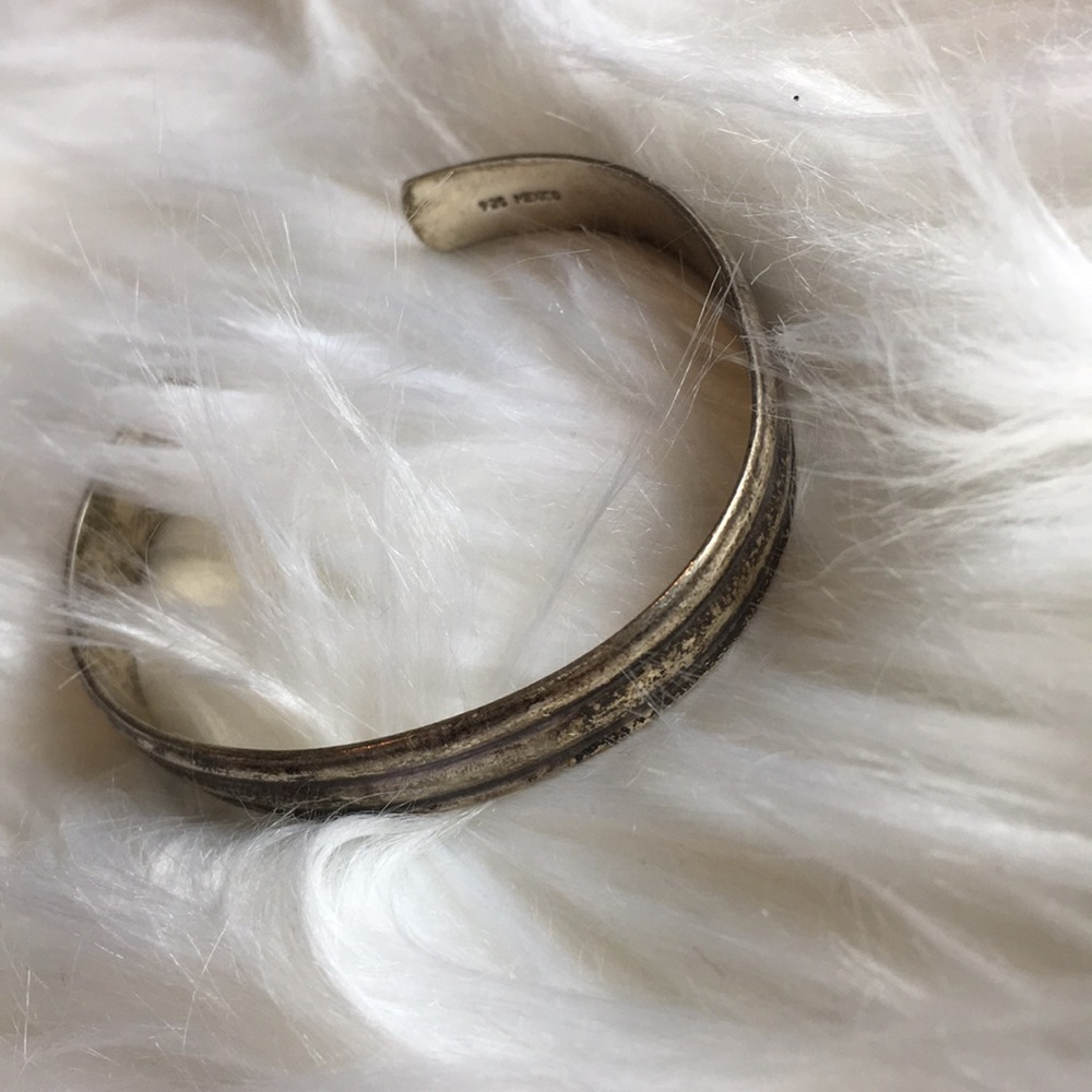 Sterling Silver Bracelet 925 Slip-on Bracelet